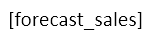 forecast_sales