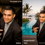 Demo of Change of location to an exotic resort with Google Gemini