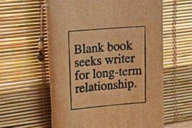 Blank post seeks blogger