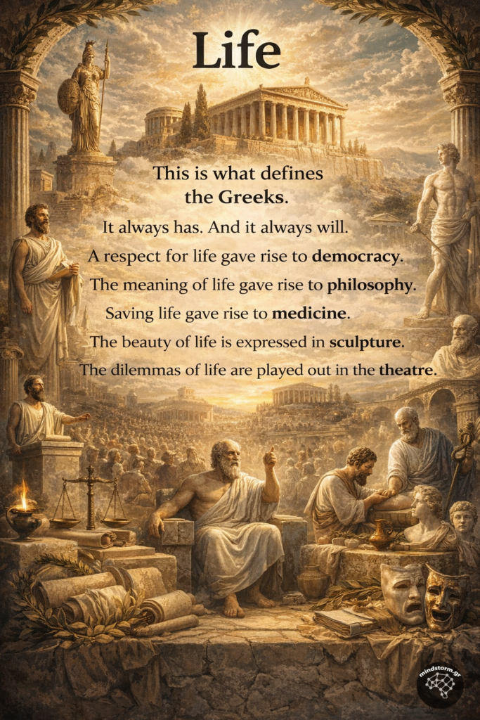 What defines the Greek