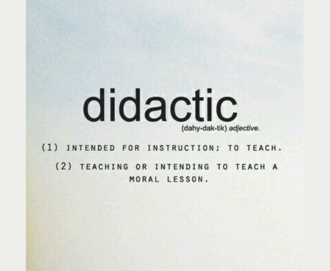 If you want to be remembered