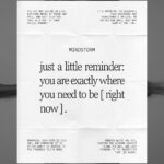 Just a little reminder