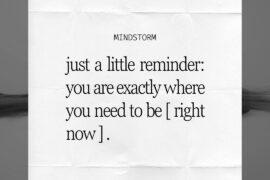 Just a little reminder