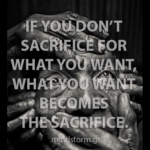 Sacrifice