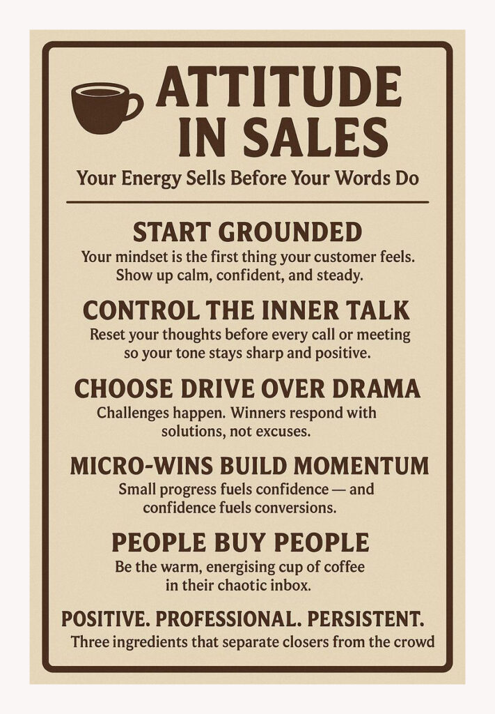 Attitude in Sales