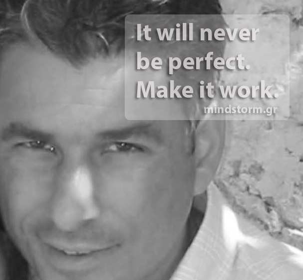 It will never be perfect