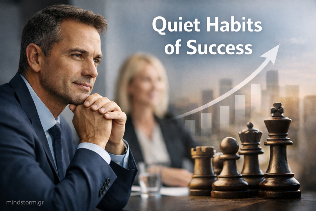 Quiet habits of success