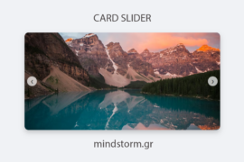 CARD SLIDER