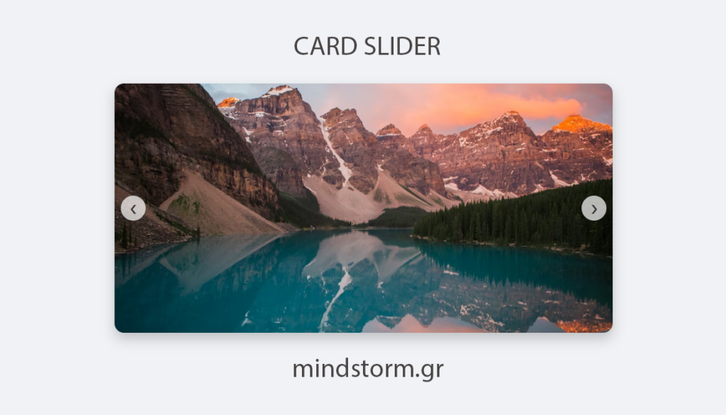 Card Slider