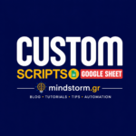 custom scripts