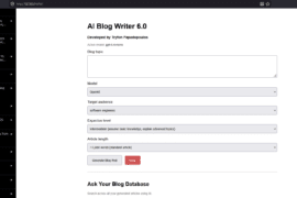 AI Blog Writer 6.0