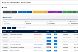 Help Desk Ticketing System