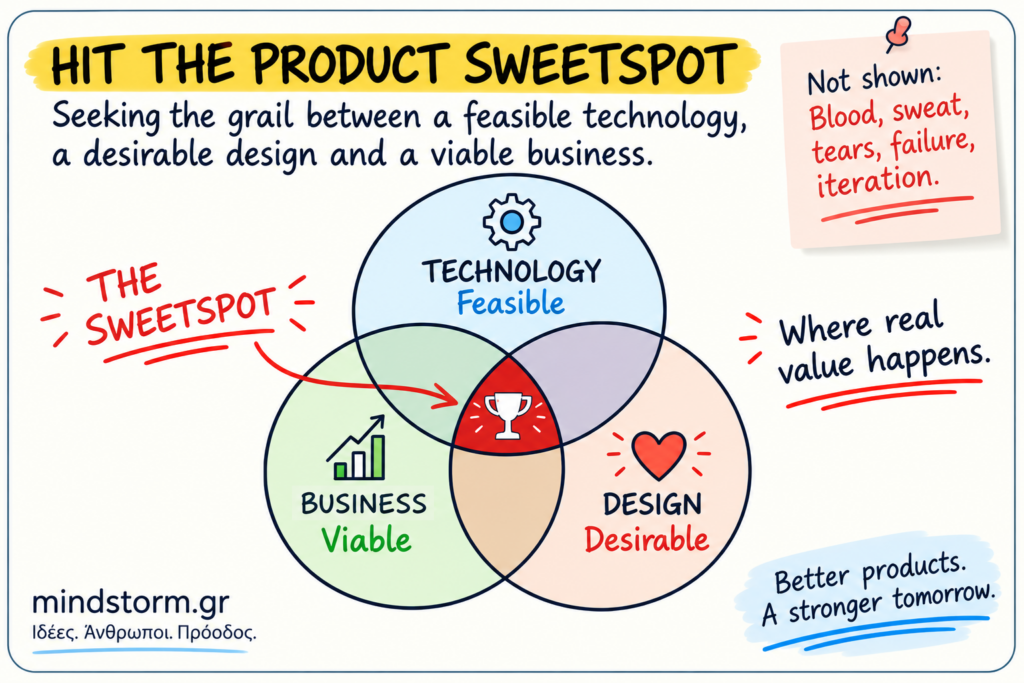 Hit the product sweetspot