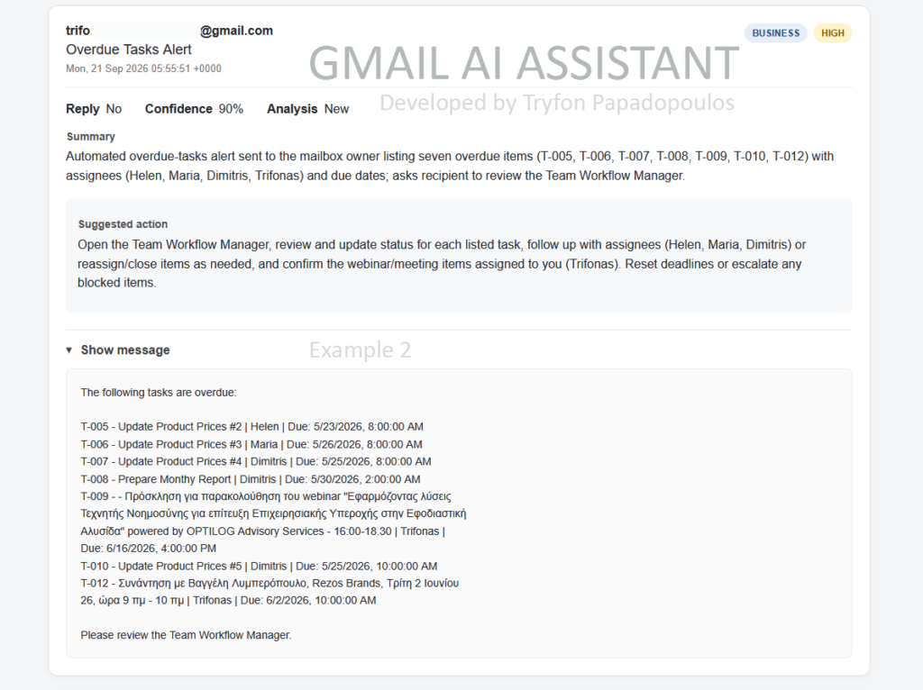 GMAIL AI ASSISTANT