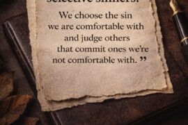 Selective sinners