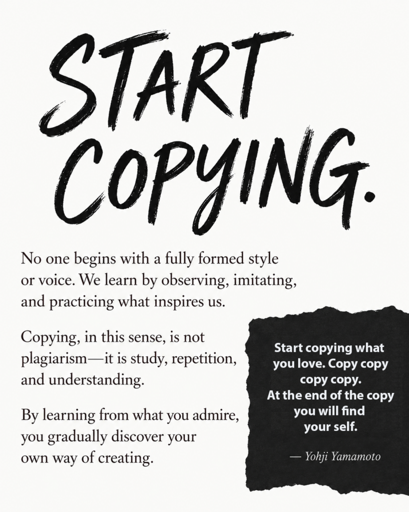 Start copying