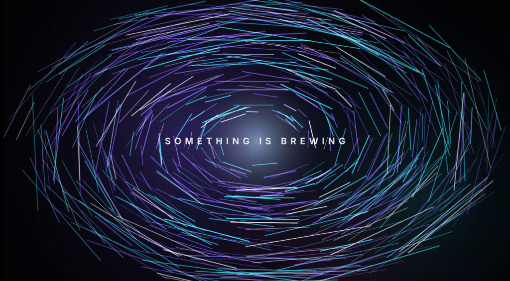 Something is brewing